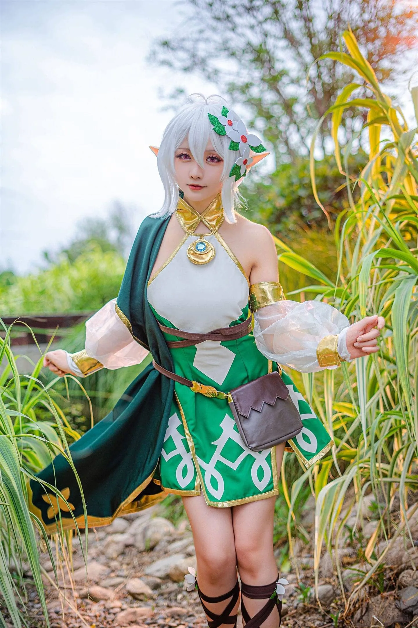 公主链接 可可萝野外cosplay-绝对领域