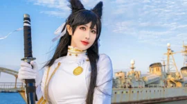 碧蓝航线 爱宕cos-绝对领域