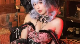 《东方Project》蕾米莉亚·斯卡蕾特cosplay-绝对领域