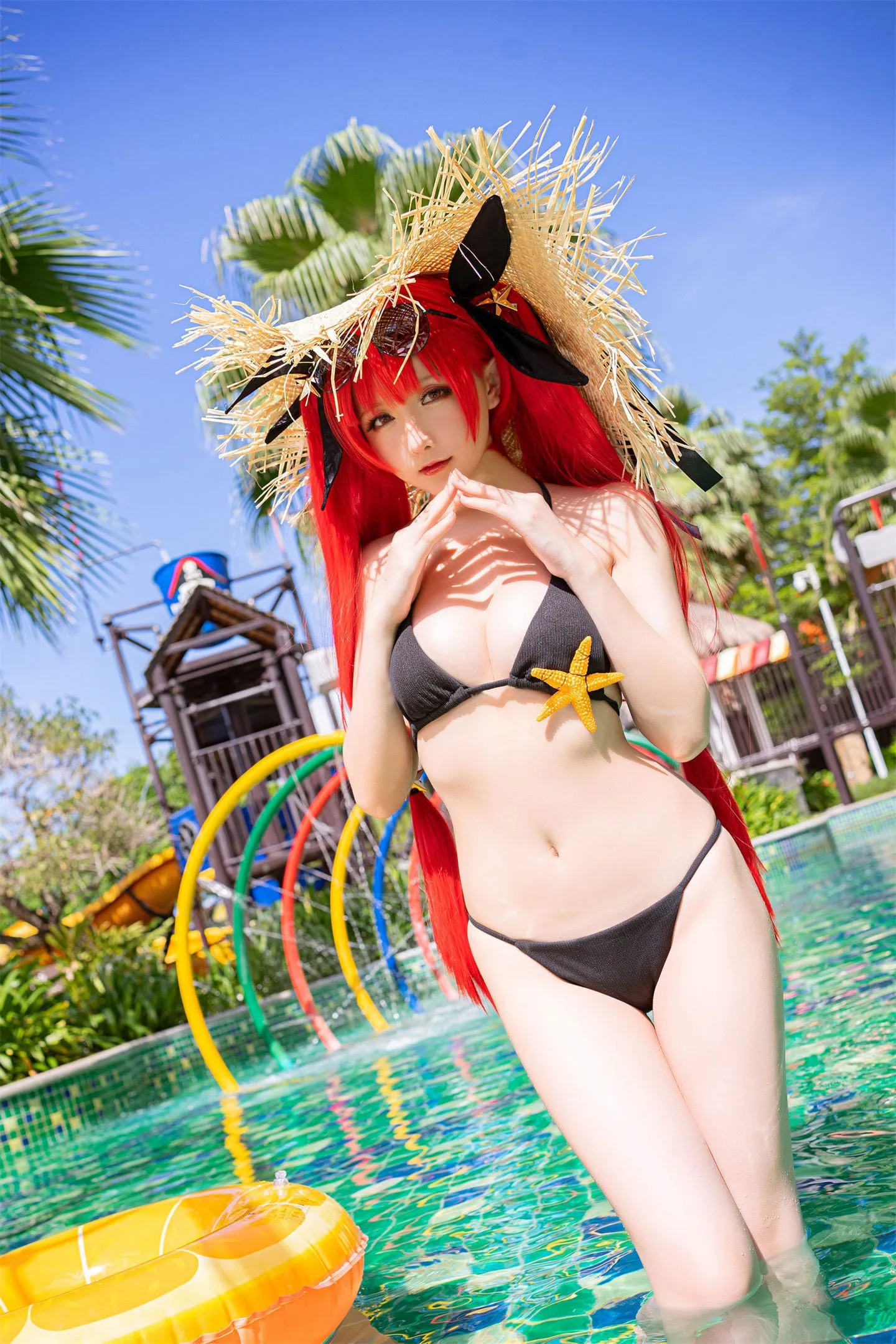 碧蓝航线 火奴鲁鲁cosplay-绝对领域