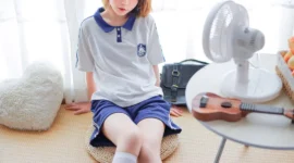 少女写真，日系国中生-绝对领域
