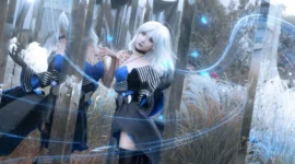 《宿命回响：弦上的叹息》月光cosplay-绝对领域