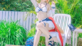 明日方舟 空cosplay-绝对领域