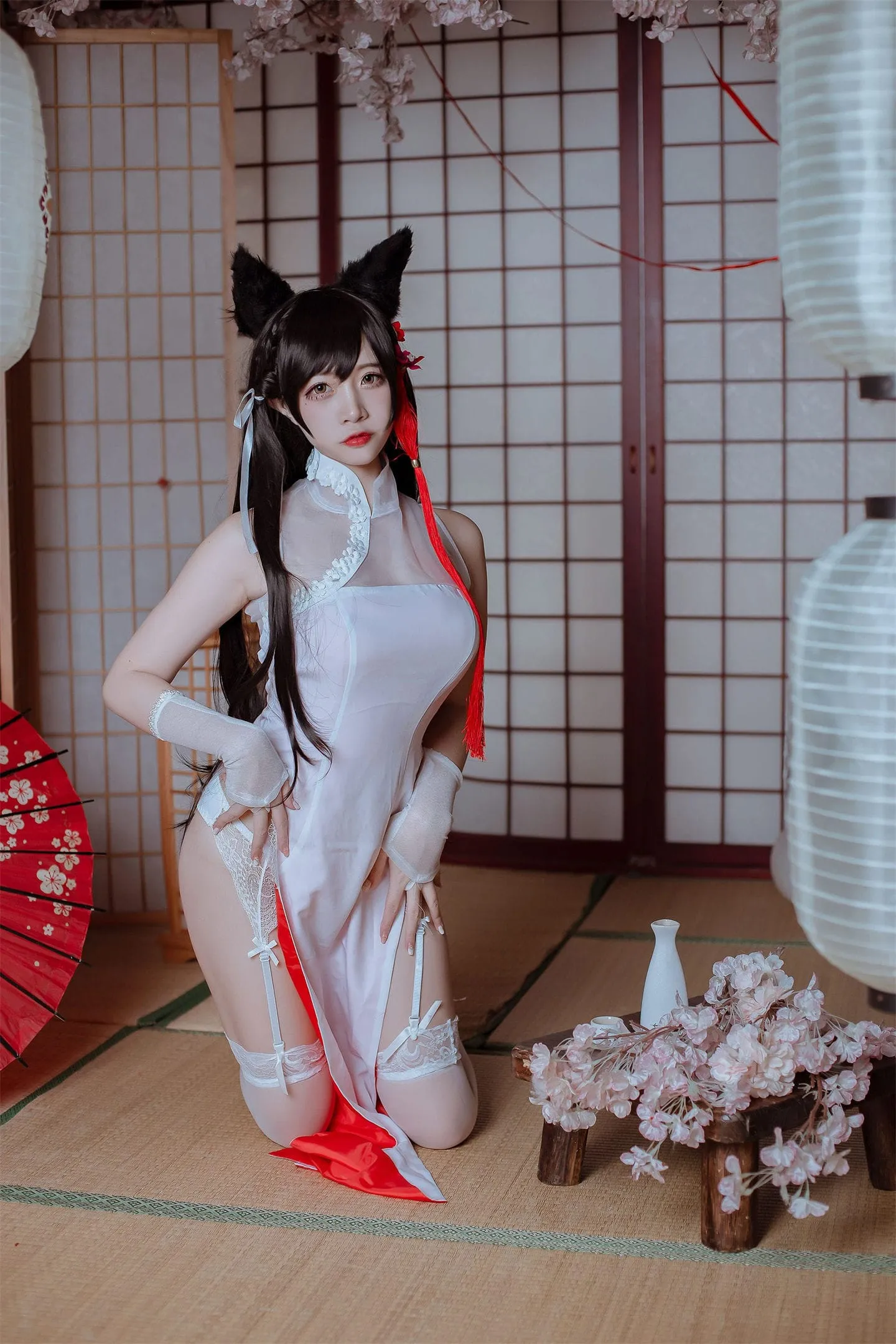 碧蓝航线 爱宕cosplay-绝对领域