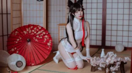 碧蓝航线 爱宕cosplay-绝对领域