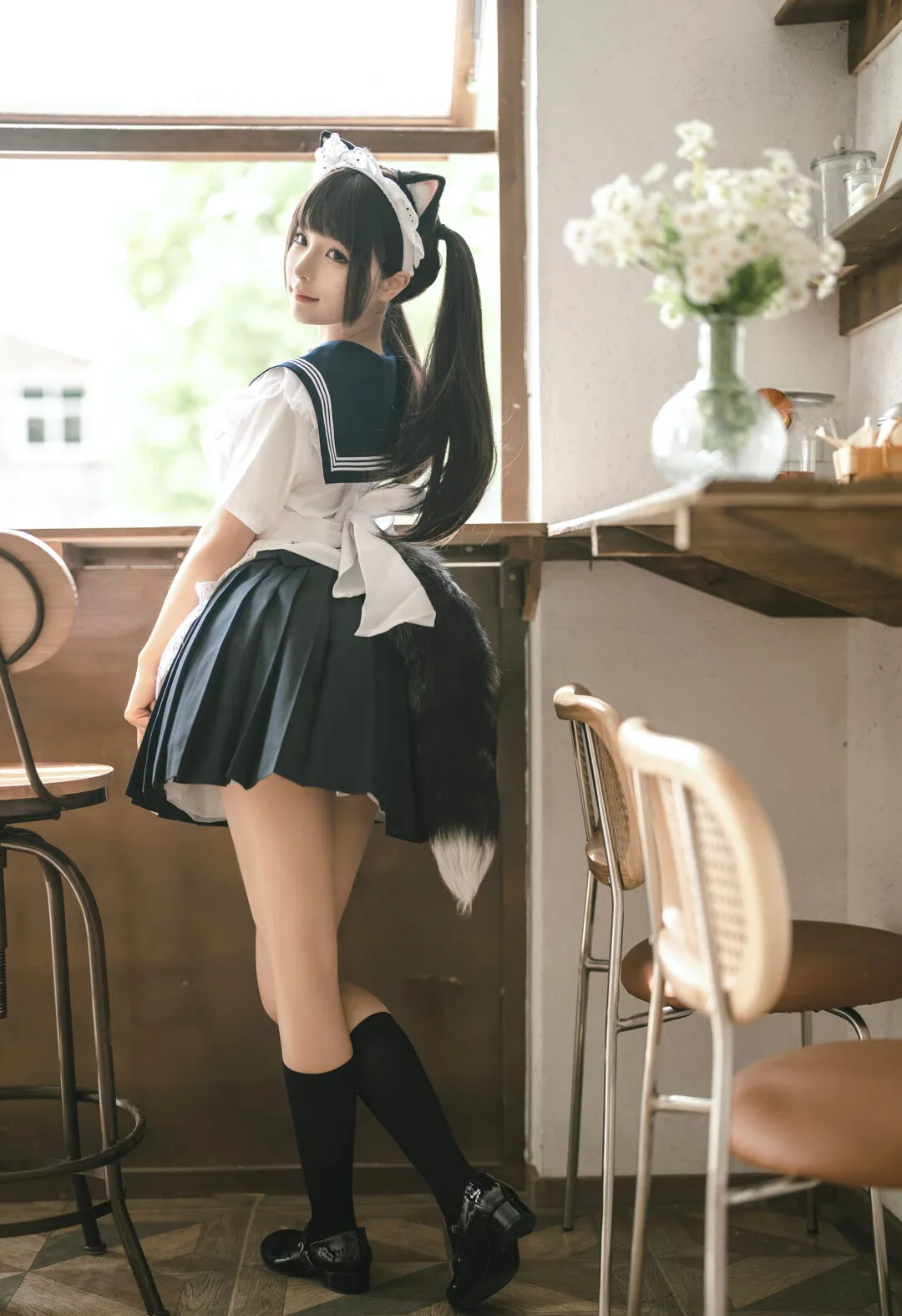 猫猫女仆写真-1