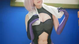 FGO 玛修cosplay-绝对领域