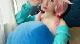 《蔚蓝档案》水星野cosplay-绝对领域