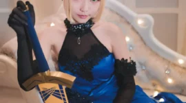 FGO 黑呆阿尔托莉雅cosplay-绝对领域
