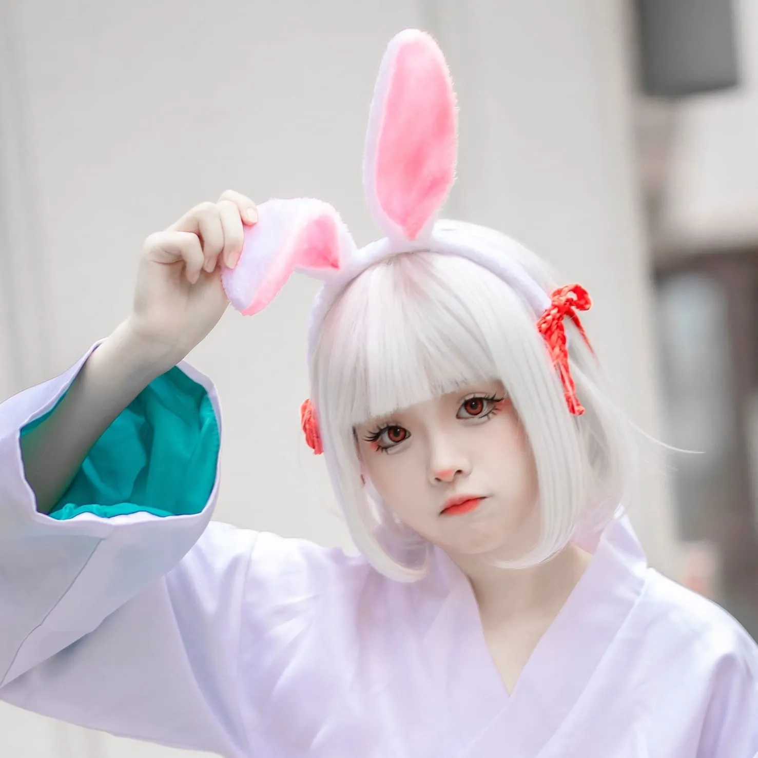 阴阳师 山兔cosplay-绝对领域