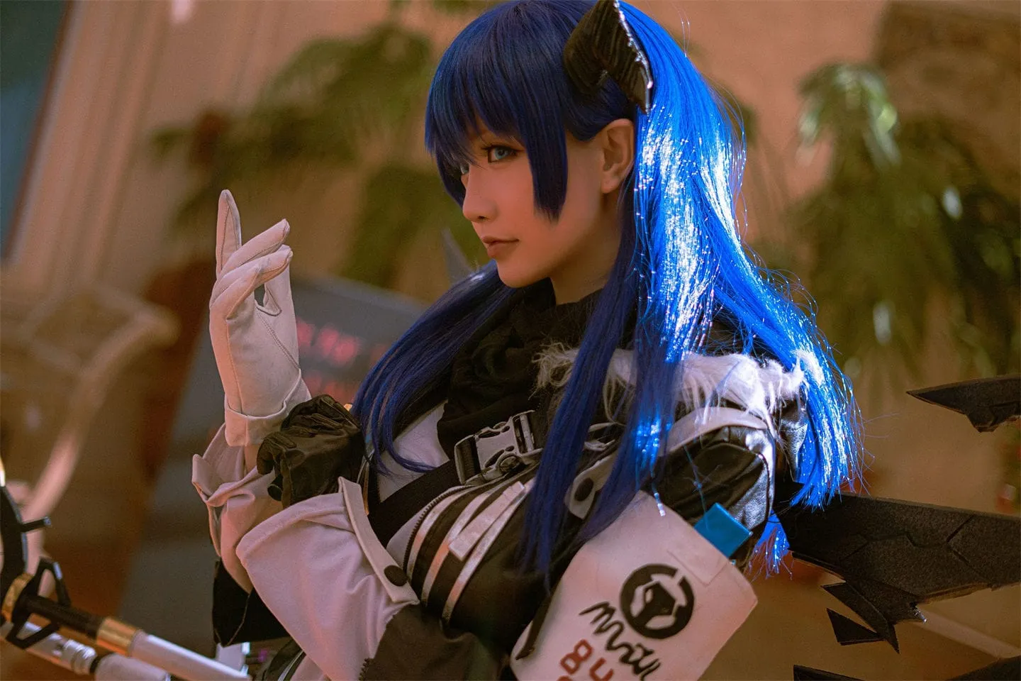 明日方舟 莫斯提马cosplay-绝对领域