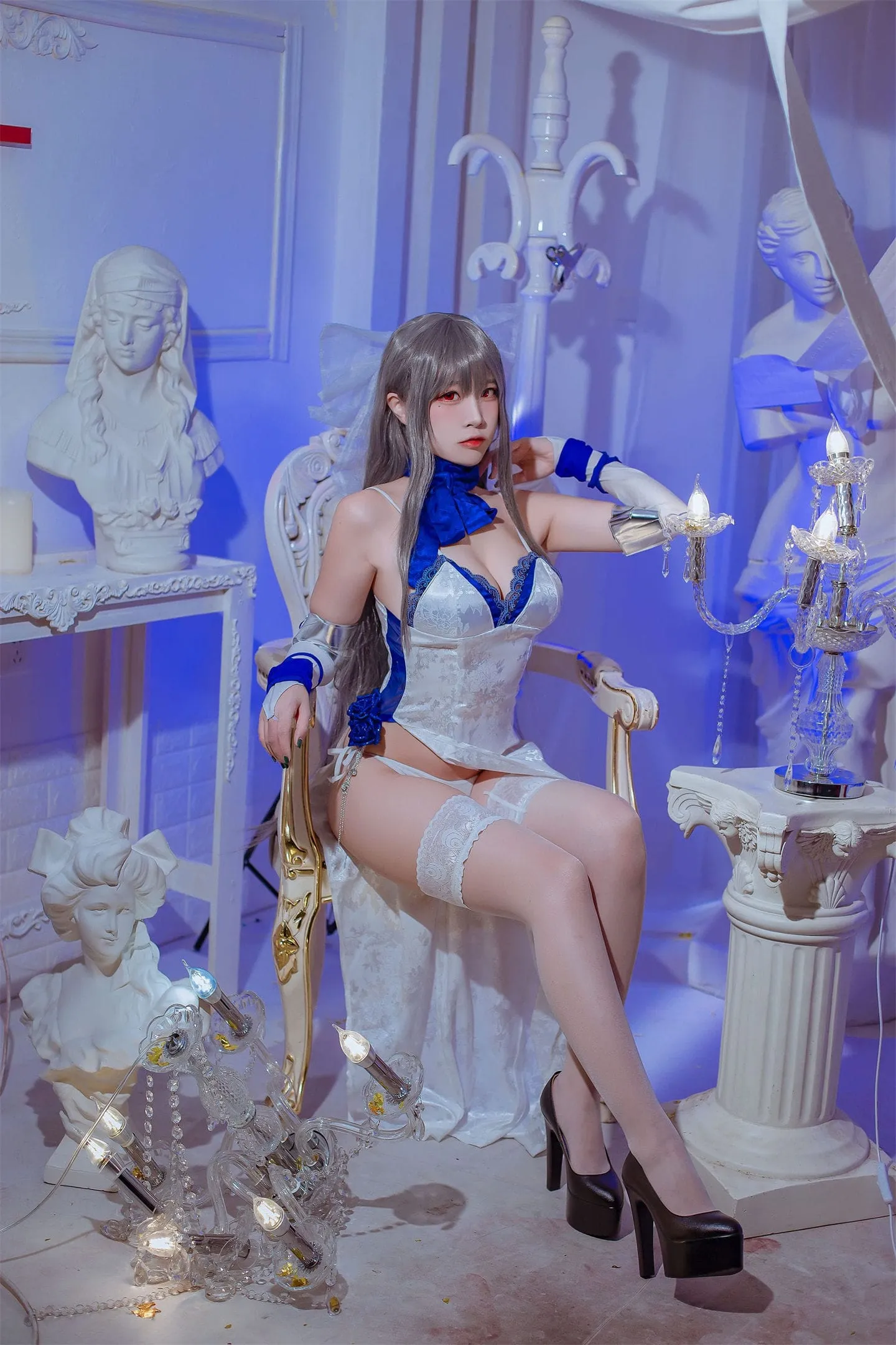 碧蓝航线 路易九世cosplay-绝对领域