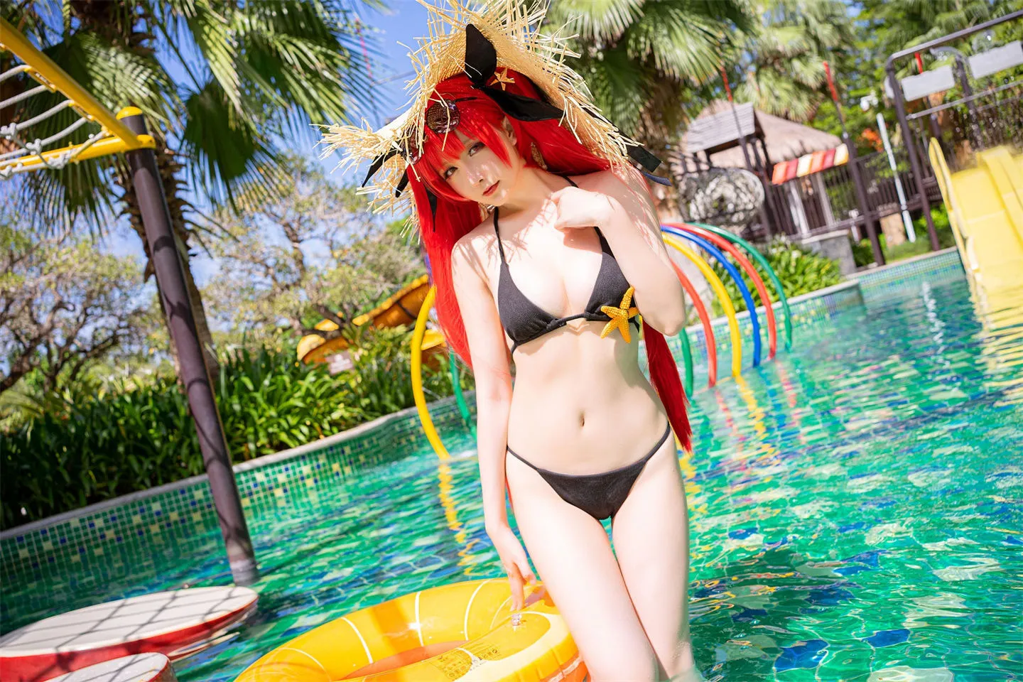 碧蓝航线 火奴鲁鲁cosplay-绝对领域