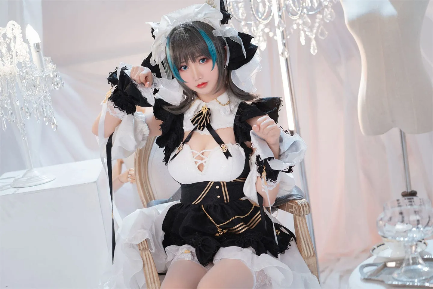 碧蓝航线 柴郡cosplay-绝对领域