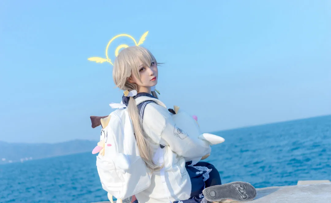 《蔚蓝档案》阿慈谷日富美cosplay-12