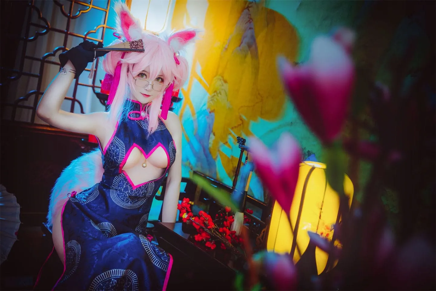FGO 玉藻前旗袍3cosplay-绝对领域