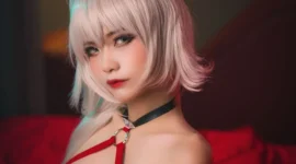 FGO 黑贞贞德2cosplay-绝对领域
