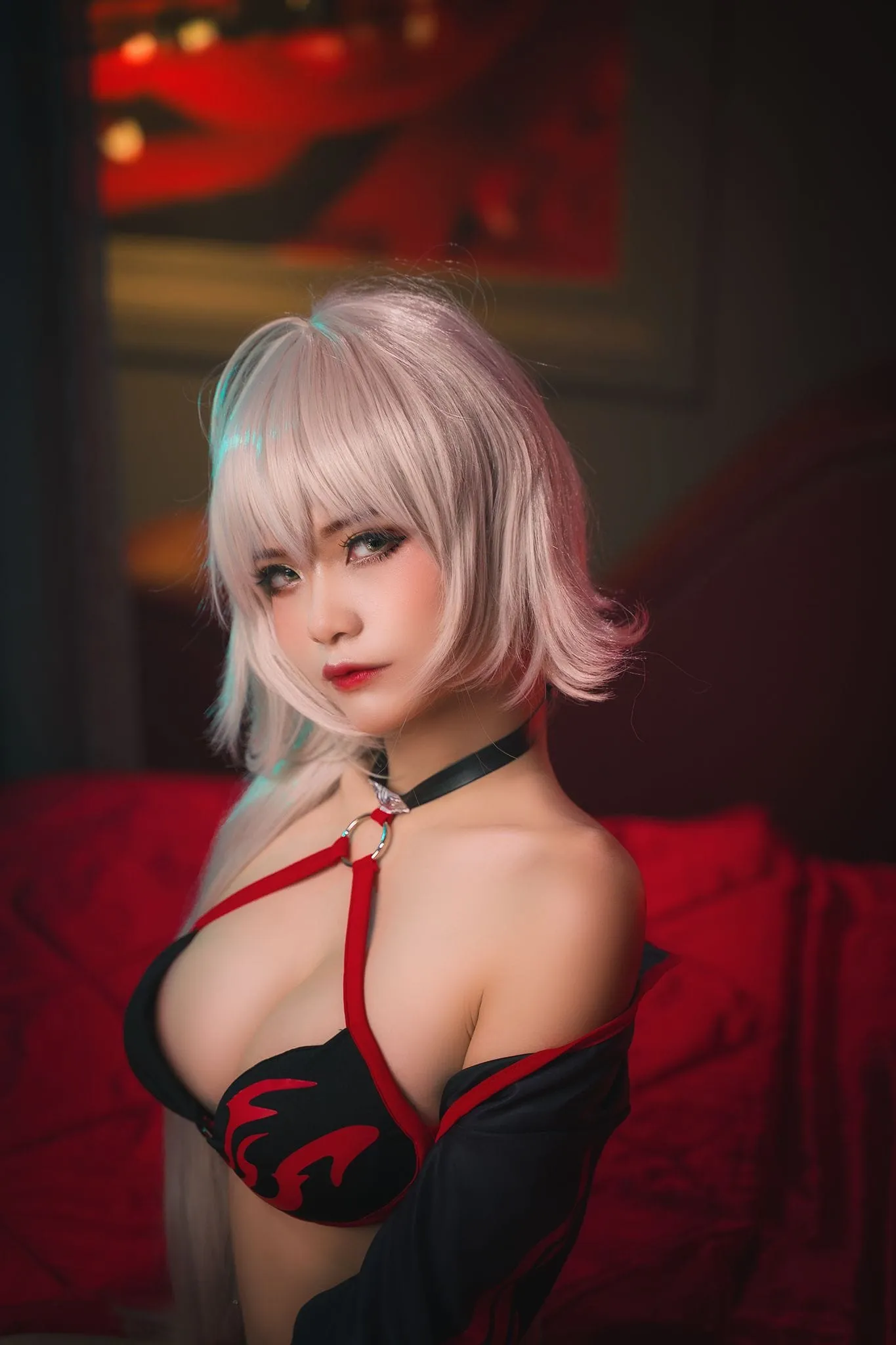 FGO 黑贞贞德2cosplay-绝对领域