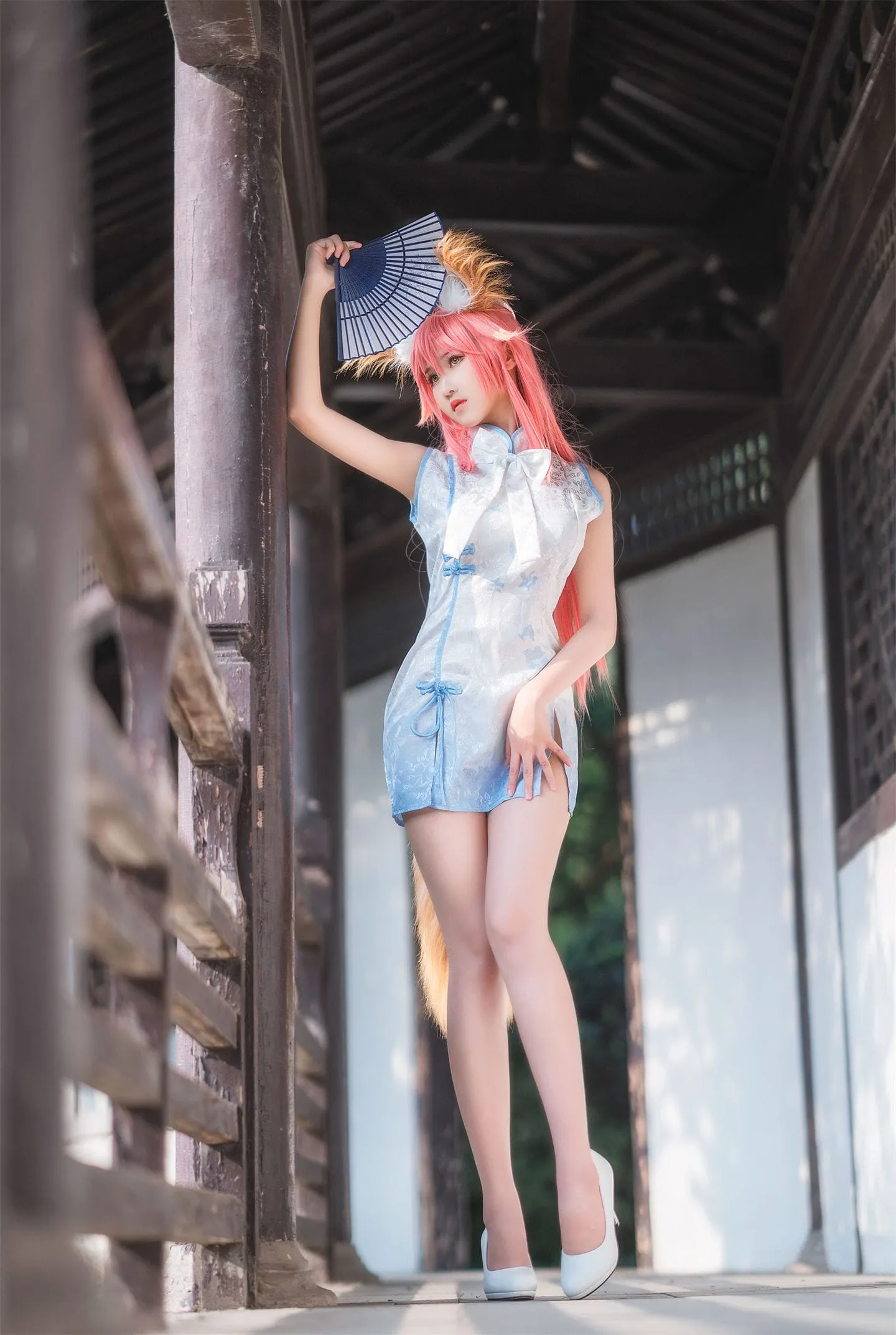 王者荣耀 阿狸旗袍cosplay-绝对领域