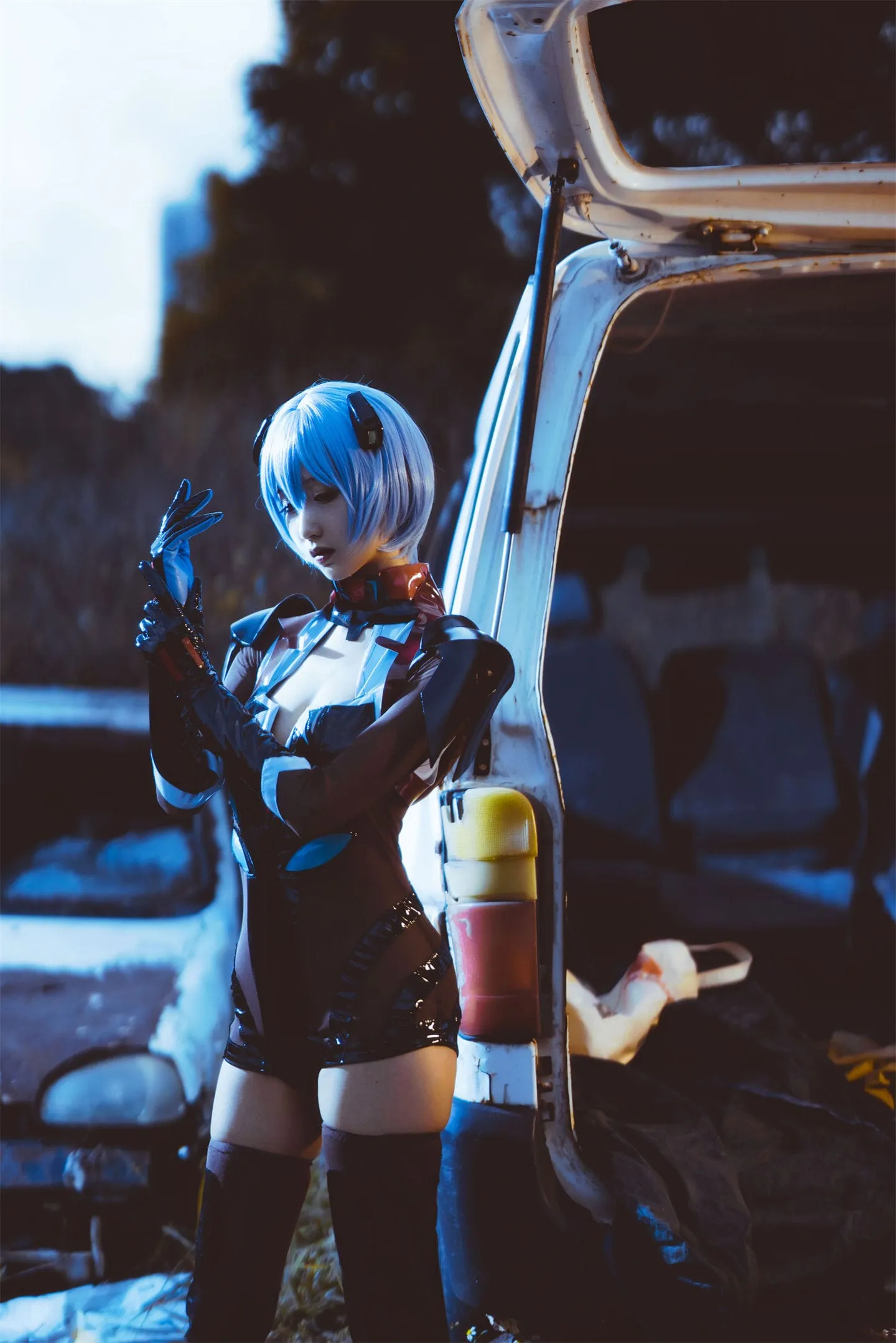 EVA 凌波丽cosplay-绝对领域