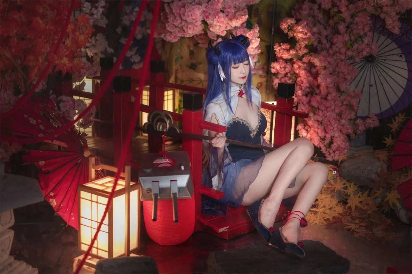 碧蓝航线 伊吹cosplay-绝对领域