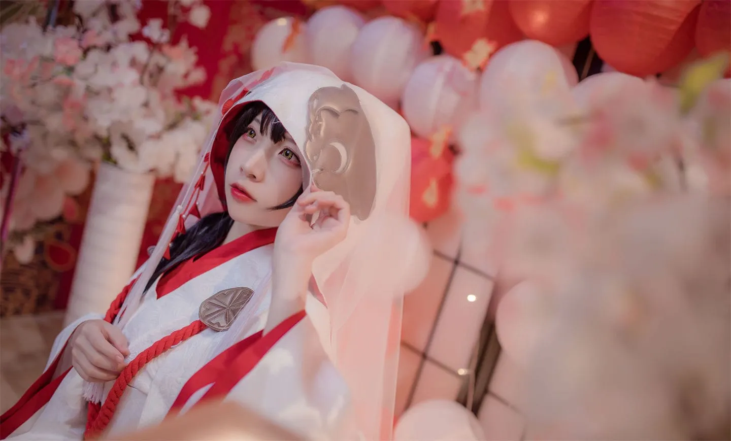 花嫁新娘cosplay-绝对领域