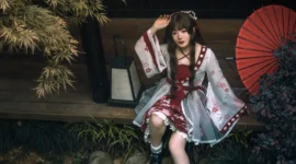 lolita私影，夏天要过去啦-绝对领域
