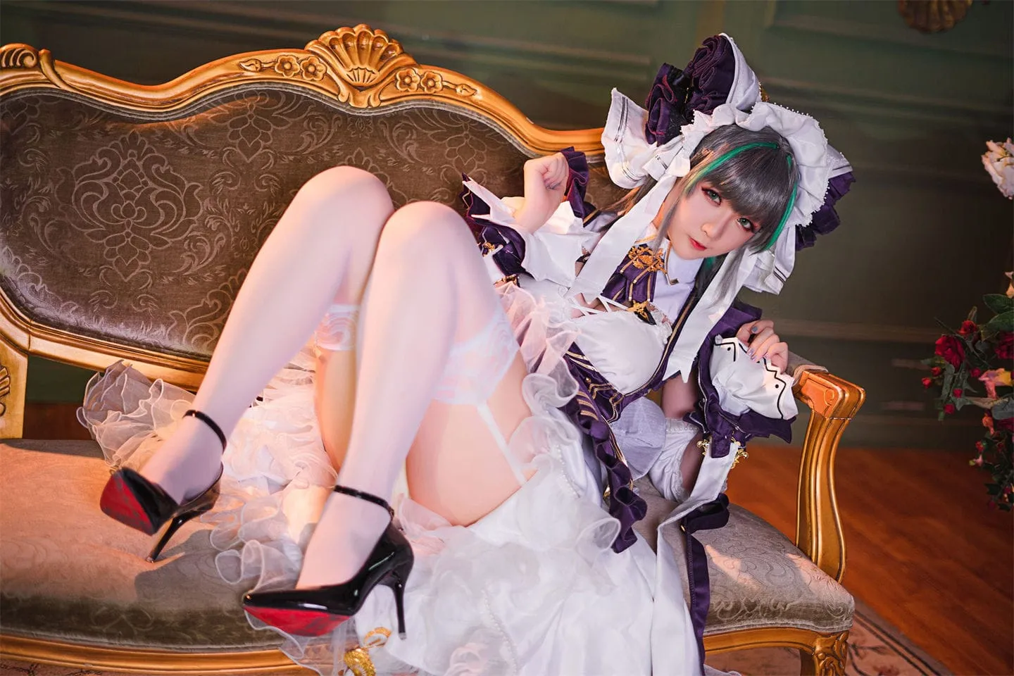 碧蓝航线 柴郡2cosplay-绝对领域