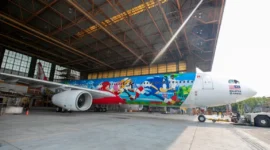 AirAsia 宣布推出《音速小子》《女神异闻录5》特别涂装飞机-绝对领域