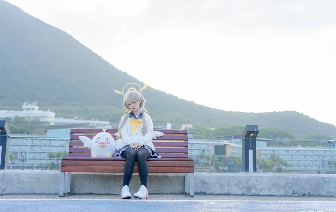 《蔚蓝档案》阿慈谷日富美cosplay-10