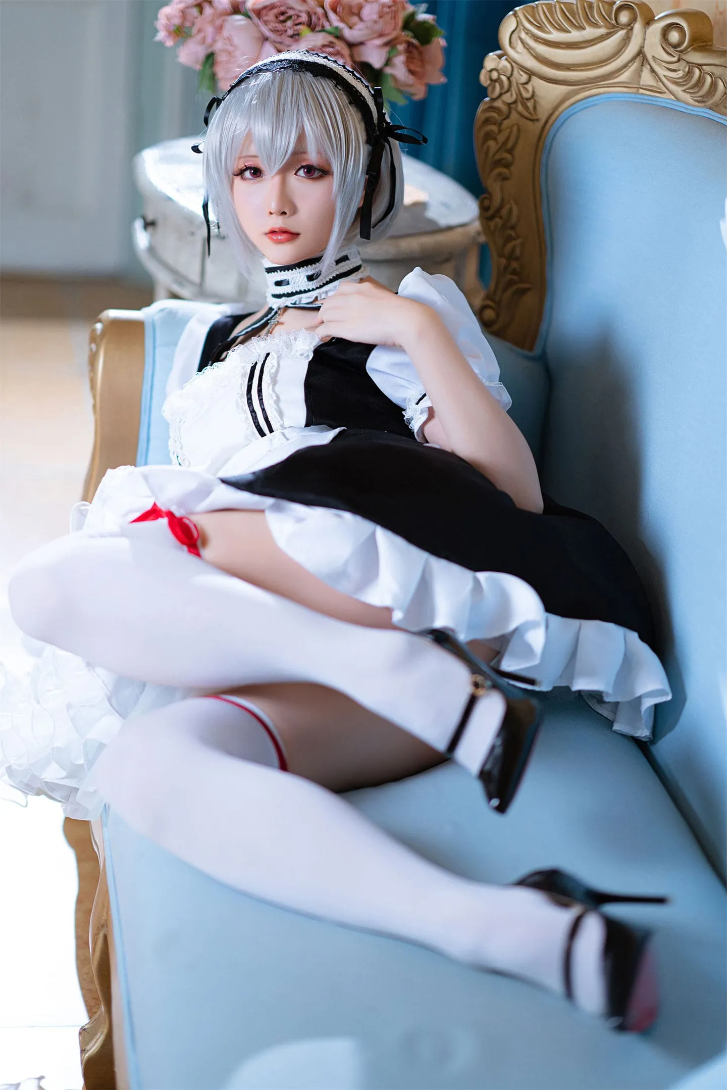 碧蓝航线 天狼星女仆cosplay-绝对领域