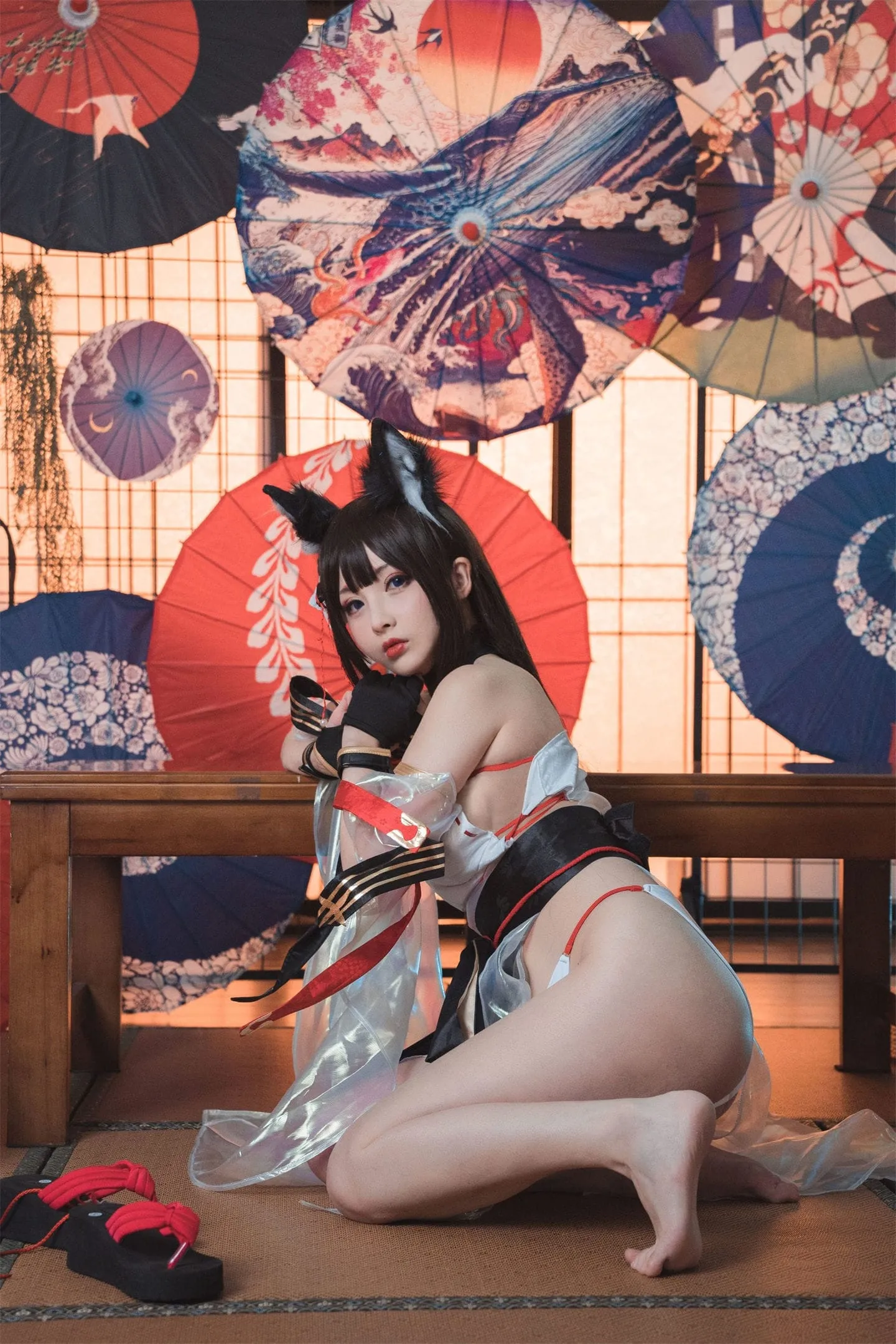 碧蓝航线 天城泳装2cosplay-绝对领域