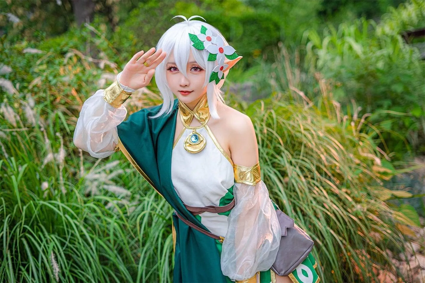 公主链接 可可萝野外cosplay-绝对领域