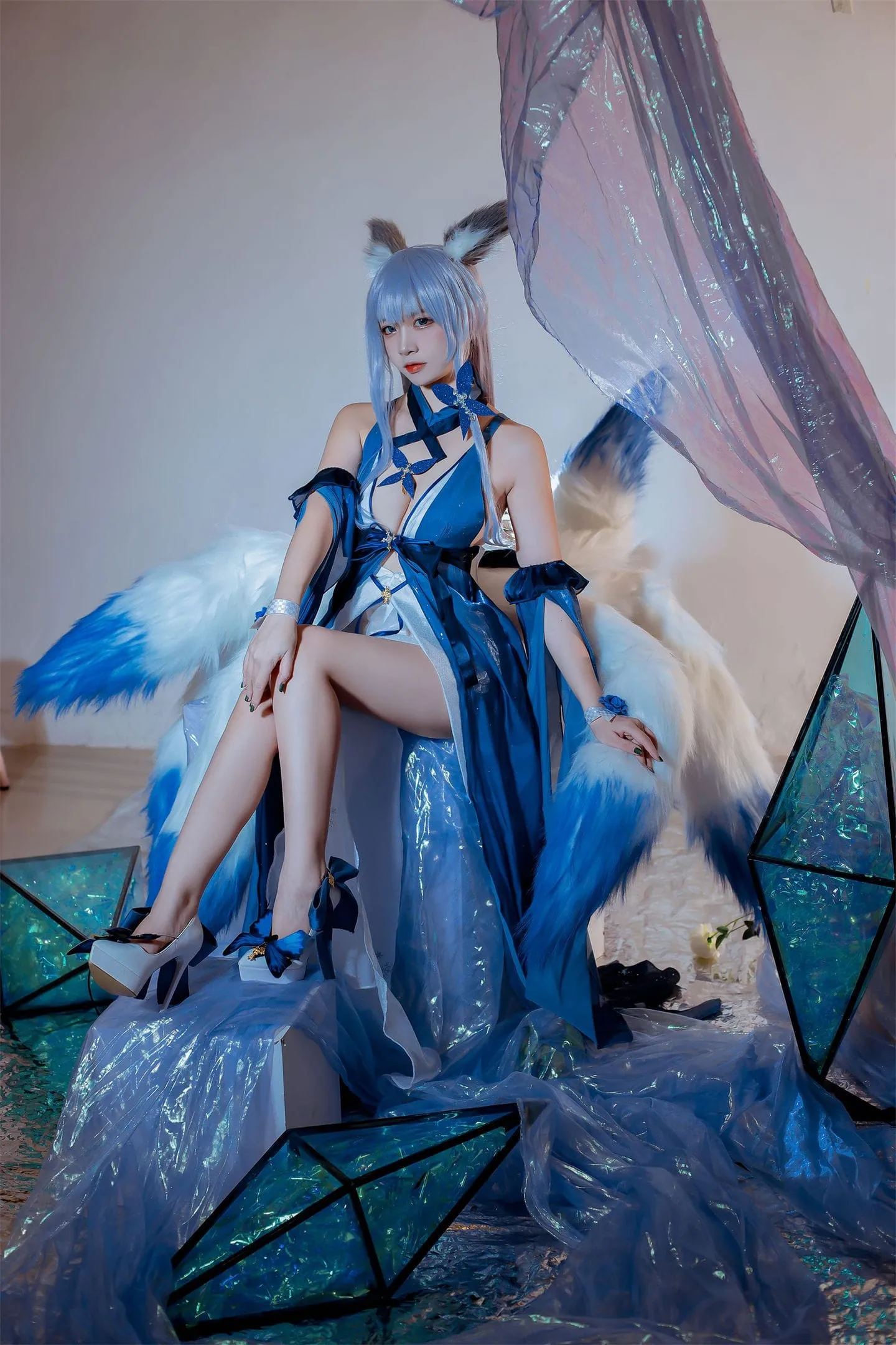 碧蓝航线 信浓礼服2cosplay-绝对领域