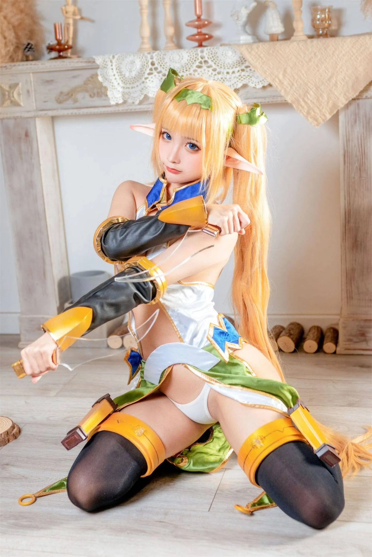 精灵村 第二村人cos-绝对领域