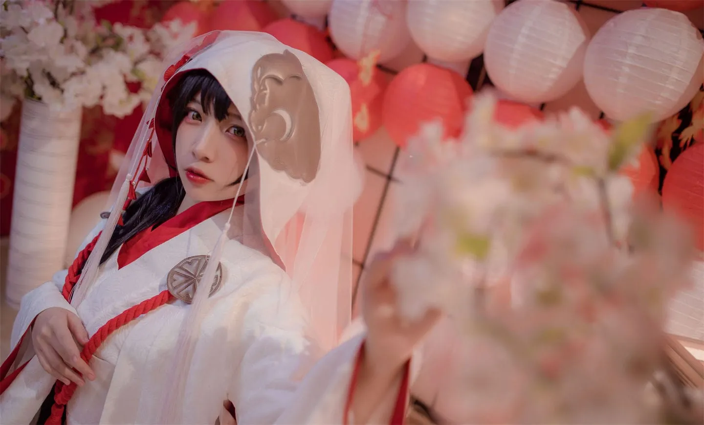 花嫁新娘cosplay-绝对领域