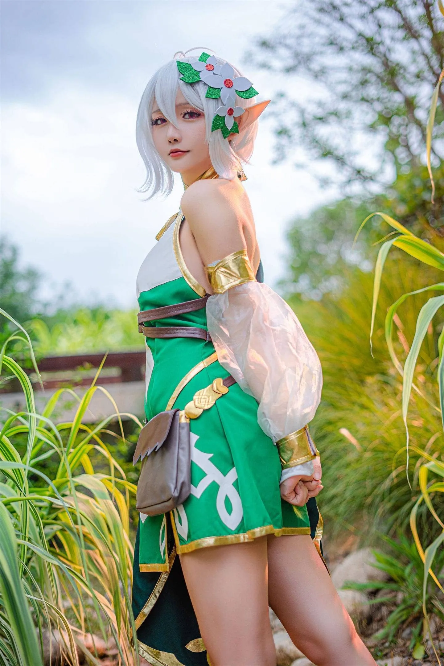 公主链接 可可萝野外cosplay-绝对领域