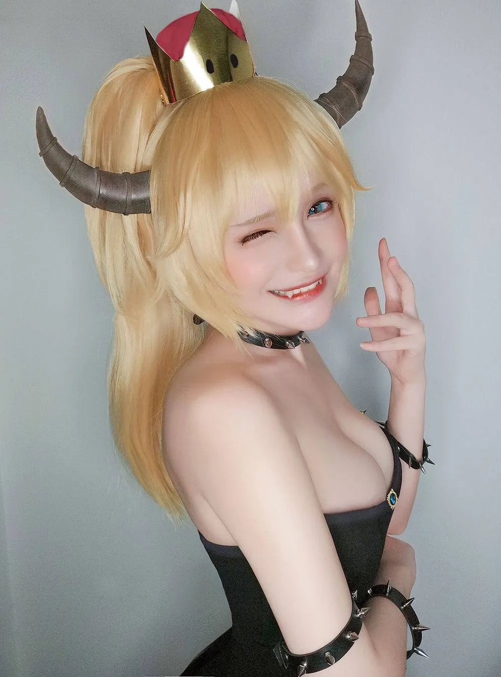 库巴姬——性感美胸美腿cos-绝对领域