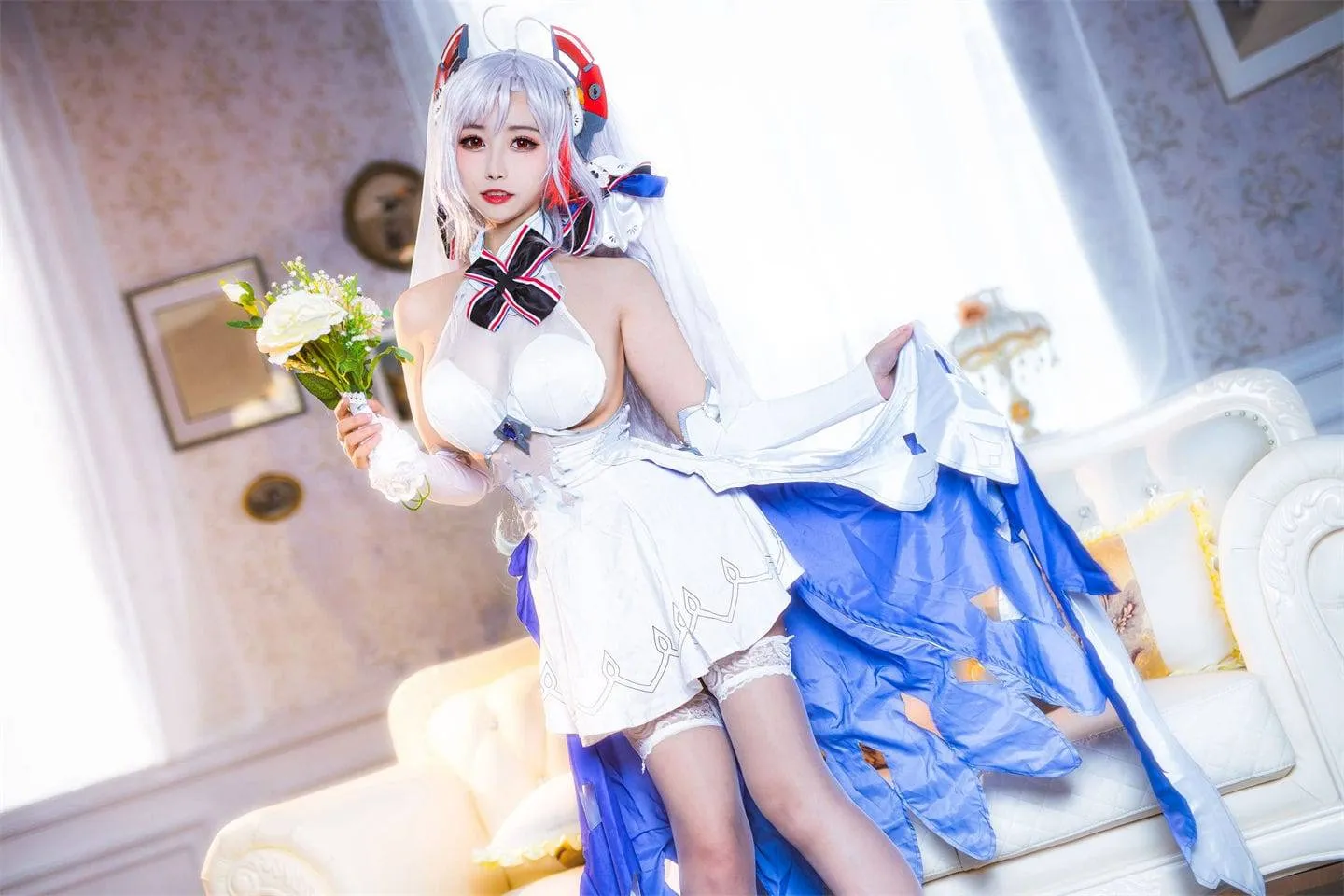 碧蓝航线 欧根亲王cosplay-绝对领域