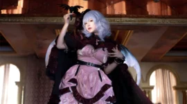 《东方project》蕾米莉亚·斯卡雷特cosplay-绝对领域