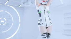 EVA 绫波丽战斗服cosplay-绝对领域
