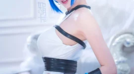 《游戏王》邪恶双子璃拉cosplay-绝对领域
