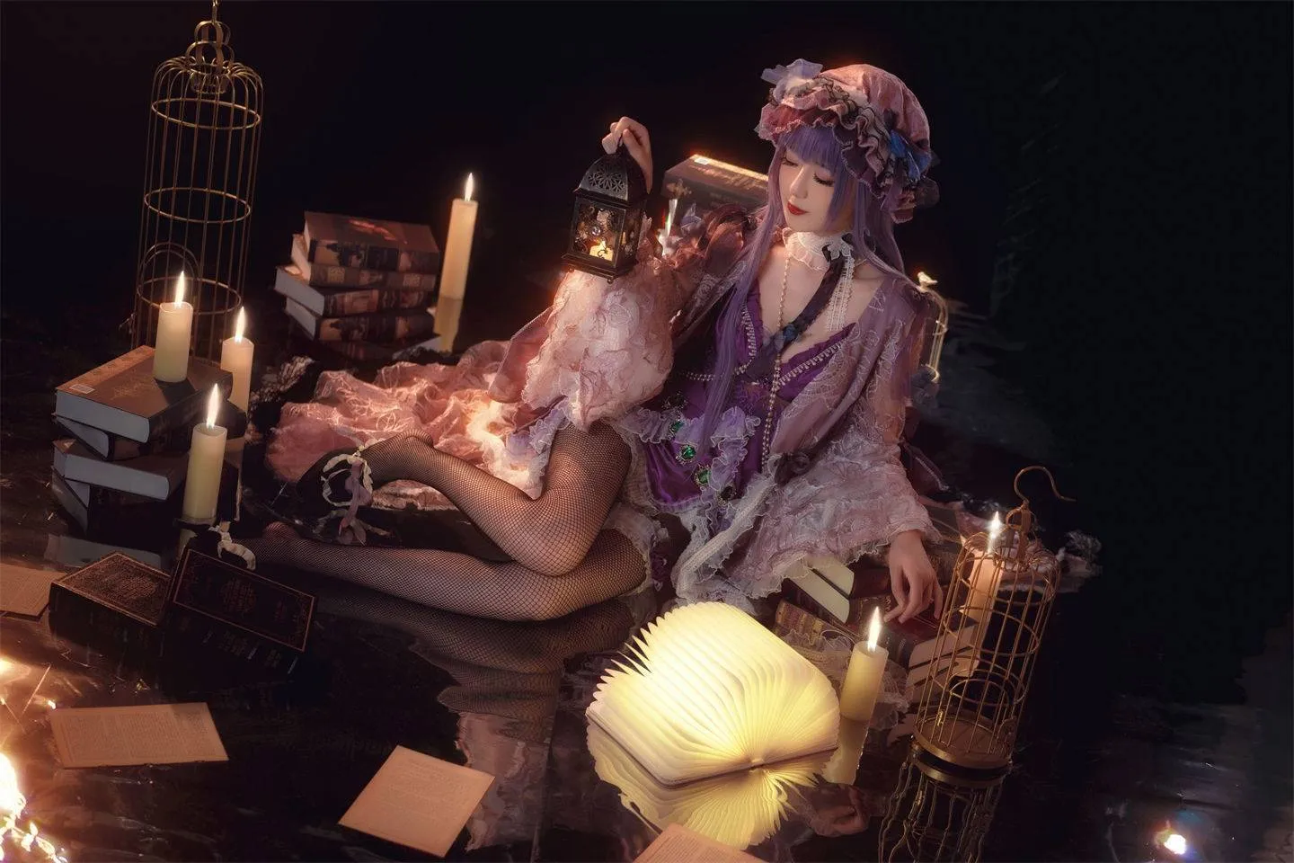 东方project 帕秋莉cosplay-绝对领域