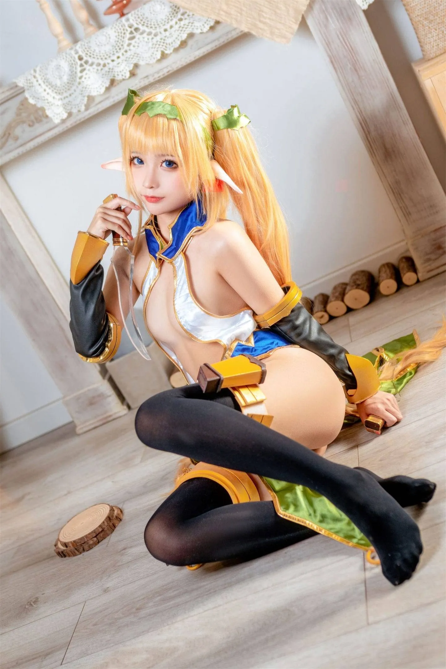 精灵村 第二村人cos-绝对领域