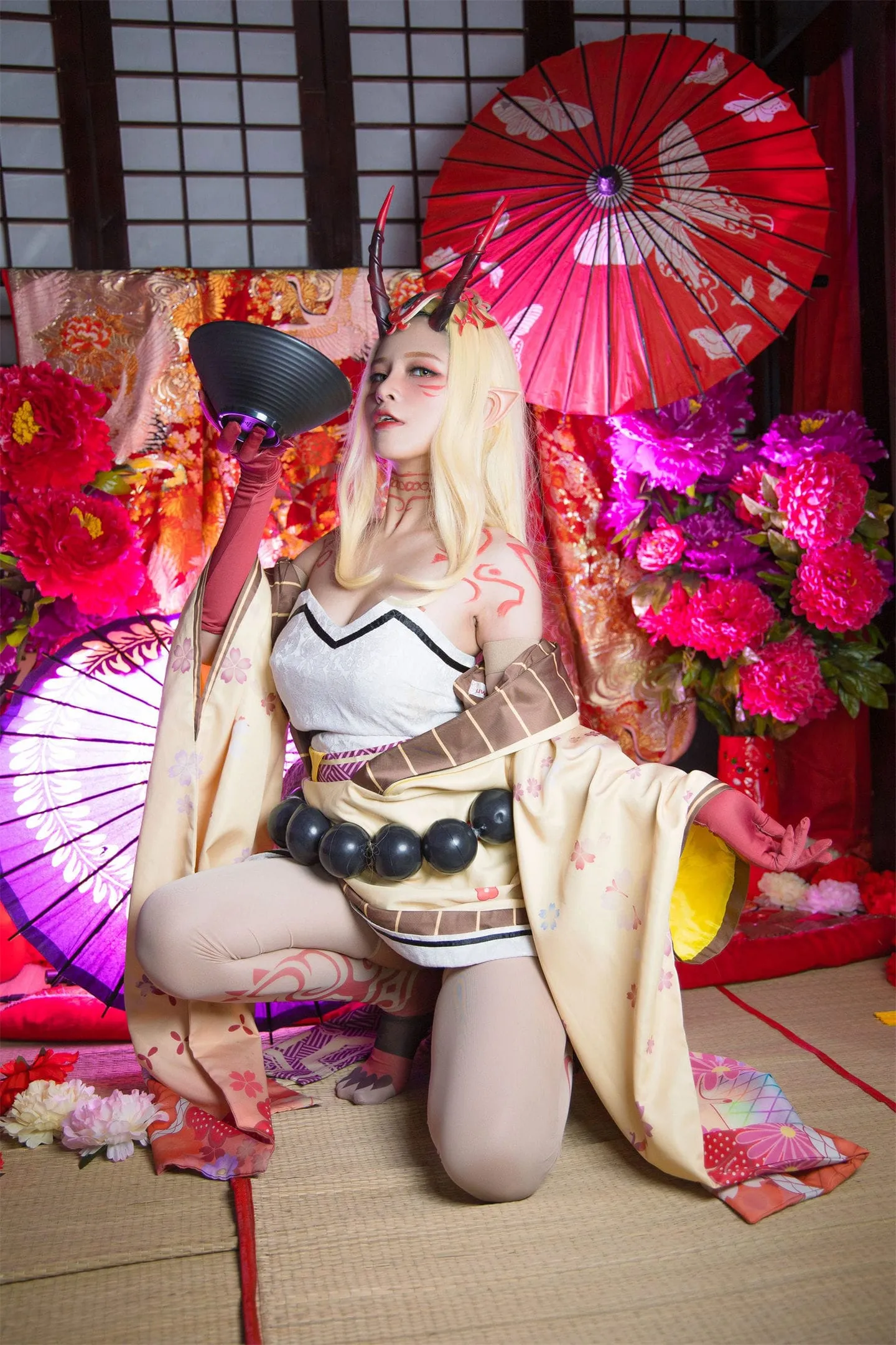 FGO 茨木童子cosplay-绝对领域