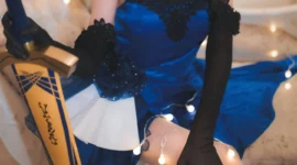 FGO 黑呆阿尔托莉雅cosplay-绝对领域