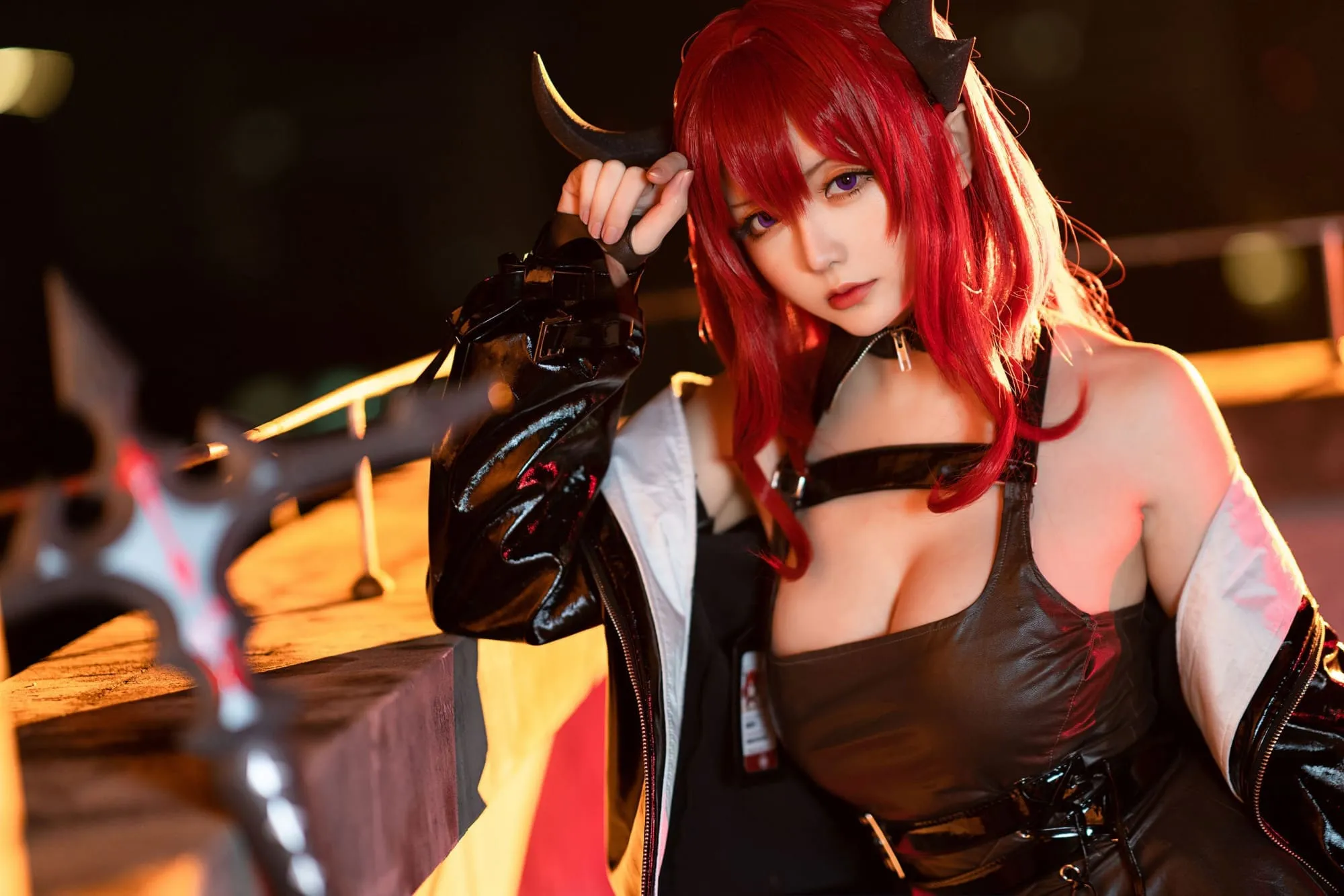 明日方舟 史尔特尔cosplay-绝对领域