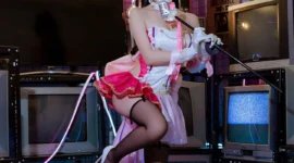 碧蓝航线 爱宕打歌服cosplay-绝对领域