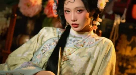 国风 清汉女写真-绝对领域