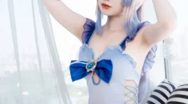 《原神》珊瑚宫心海cosplay-绝对领域